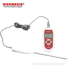 Thermomètre numérique K Type Thermocouple IP68 HACCP